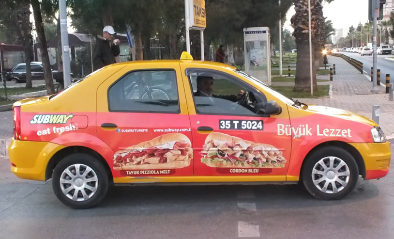 İzmir Taksi Reklam