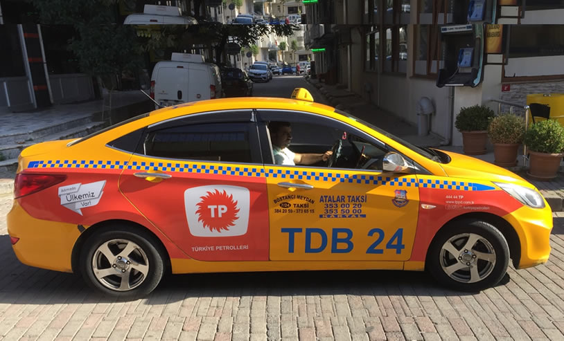 Tp Taksi Reklam İstanbul